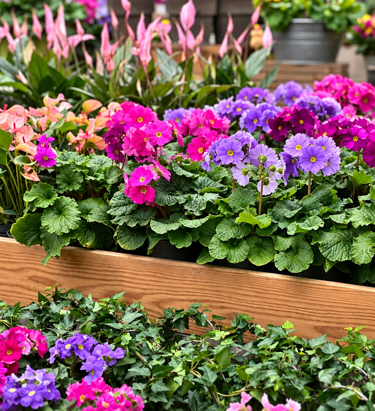 4" Primula – Obconica Libre Mix