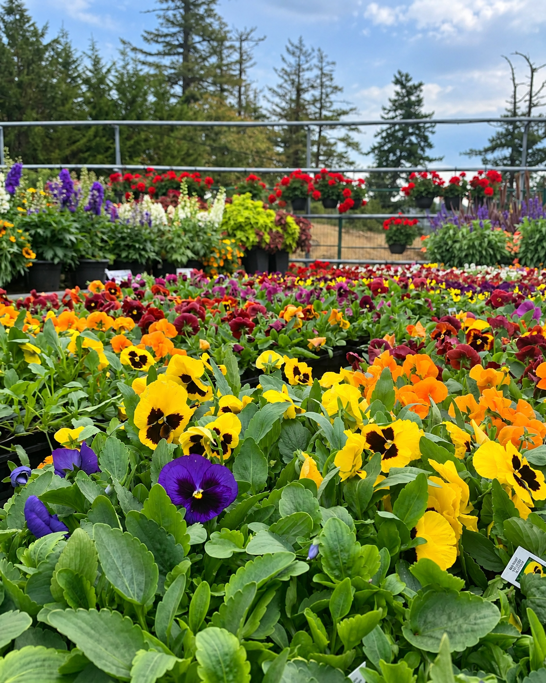 4" Pansy ‘Matrix’ Mix