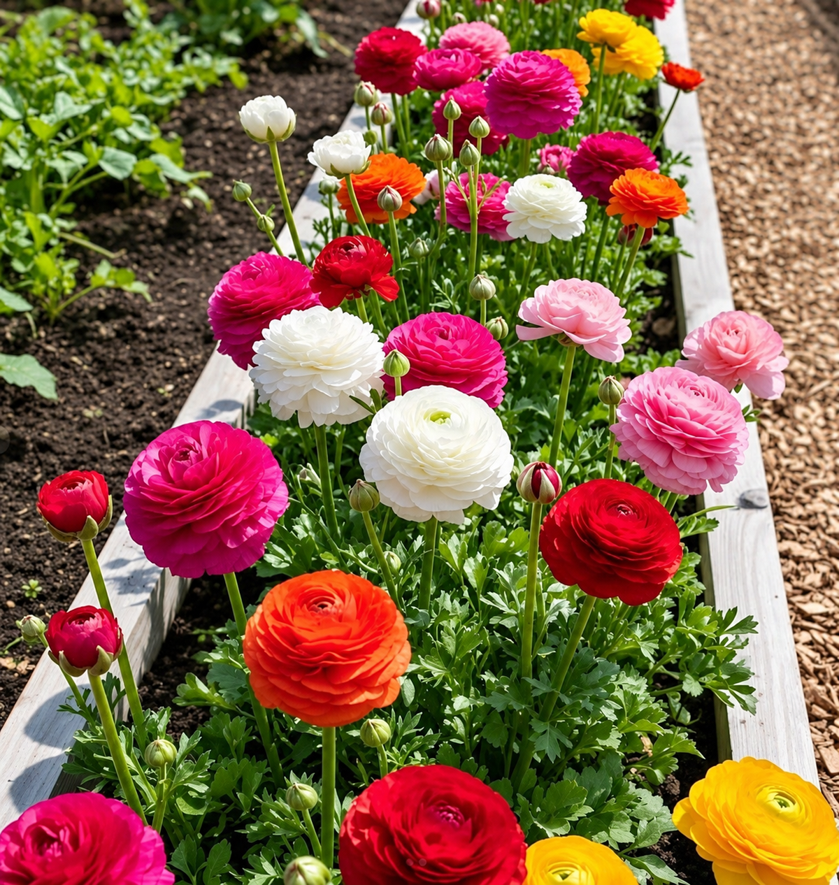 4" Ranunculus – Assorted Colours