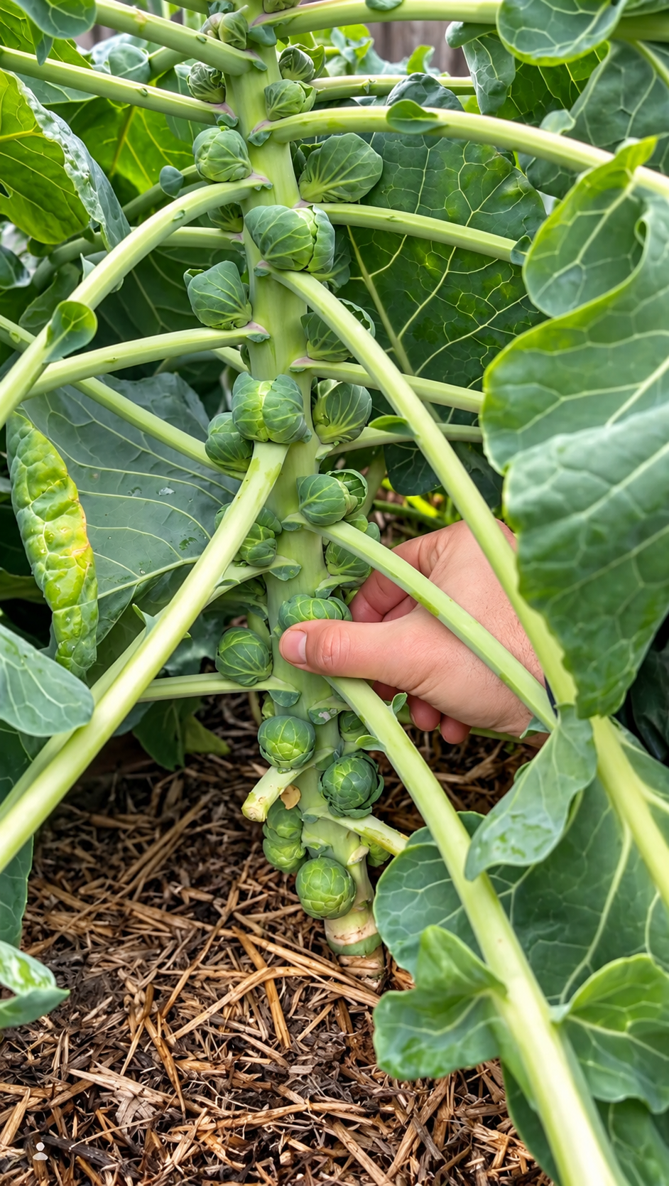 606 Brussels Sprouts Vegetable Starts