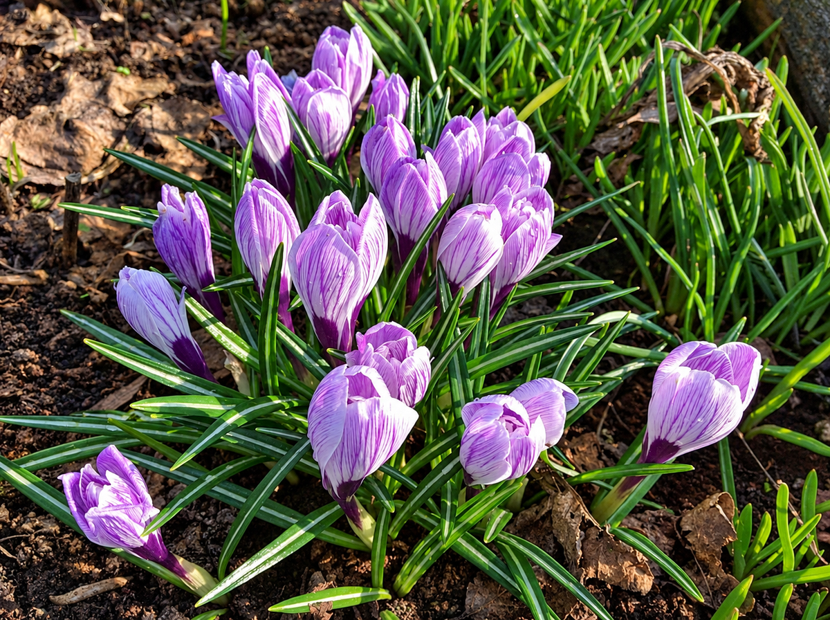 Crocus Bulbs – ‘Striped Beauty’
