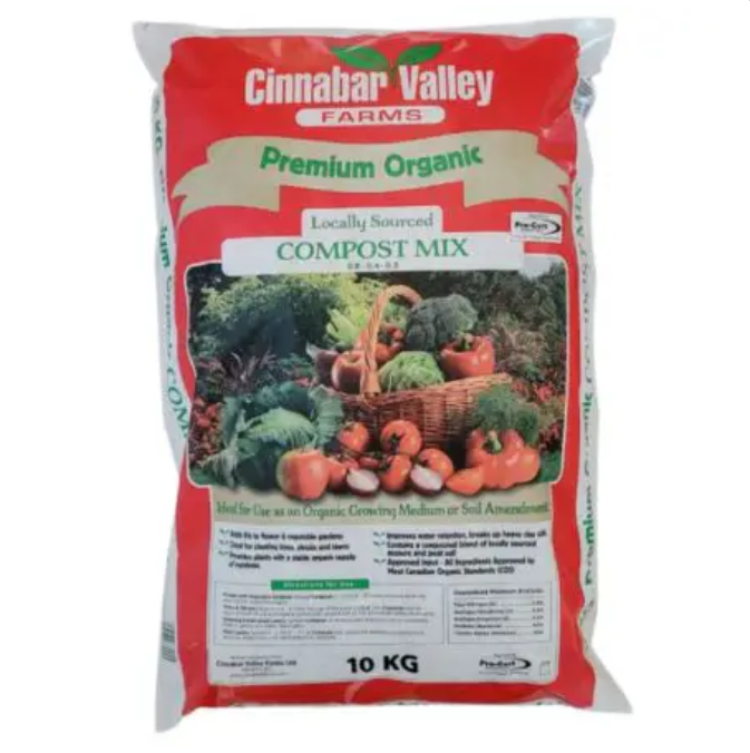 10KG Organic Compost Mix