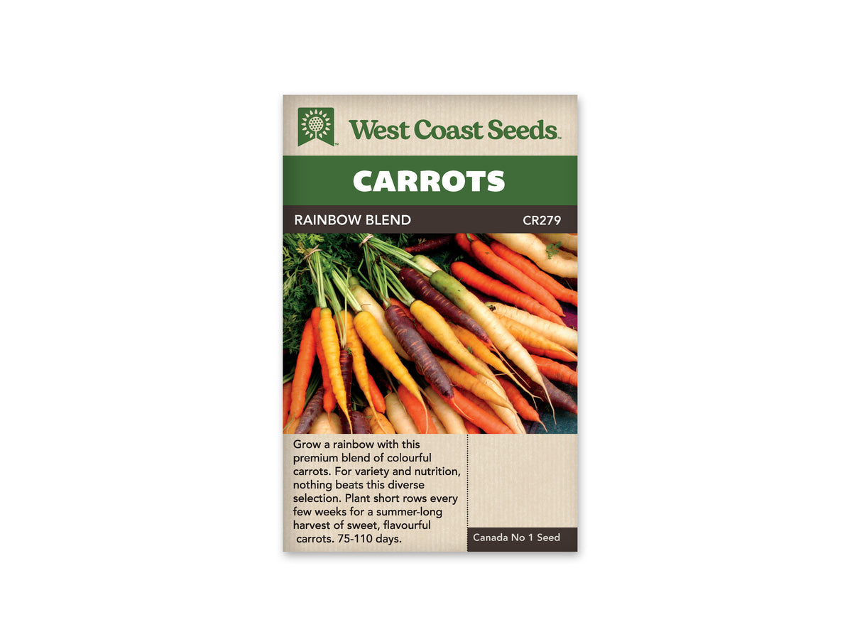 Rainbow Blend Carrot Seeds
