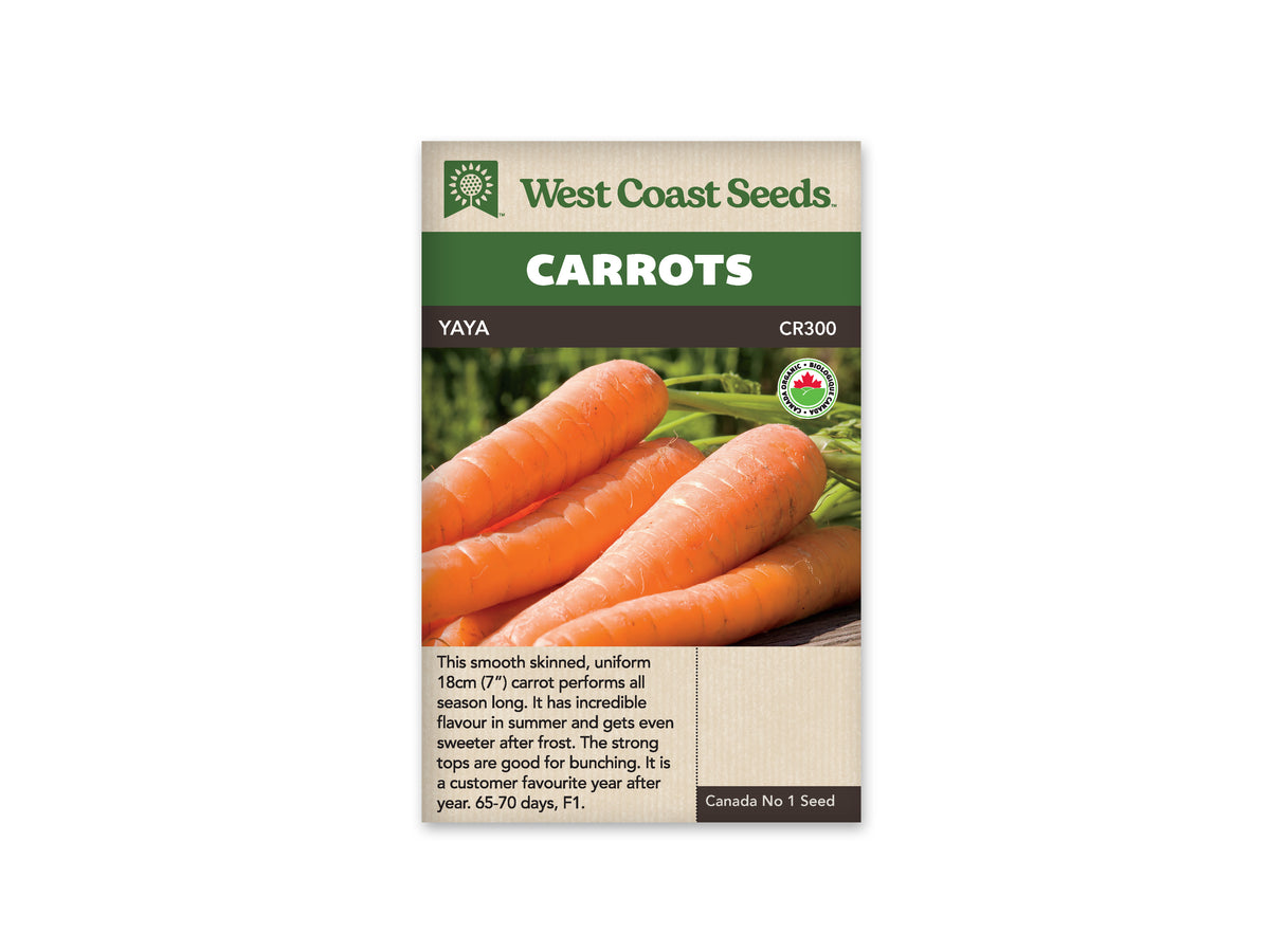 Yaya Organic Carrot Seeds