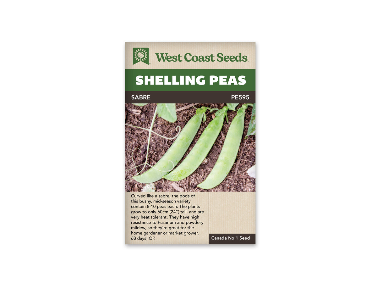 Sabre Shelling Pea Seeds