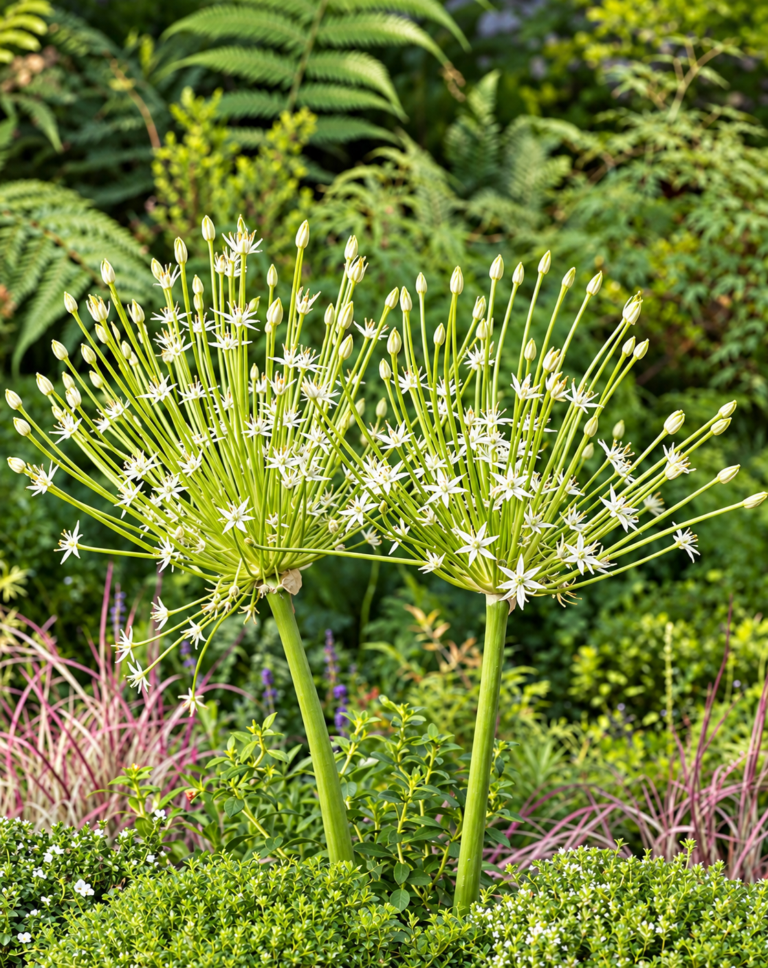 Allium Bulb- Schubertii Artic Snow