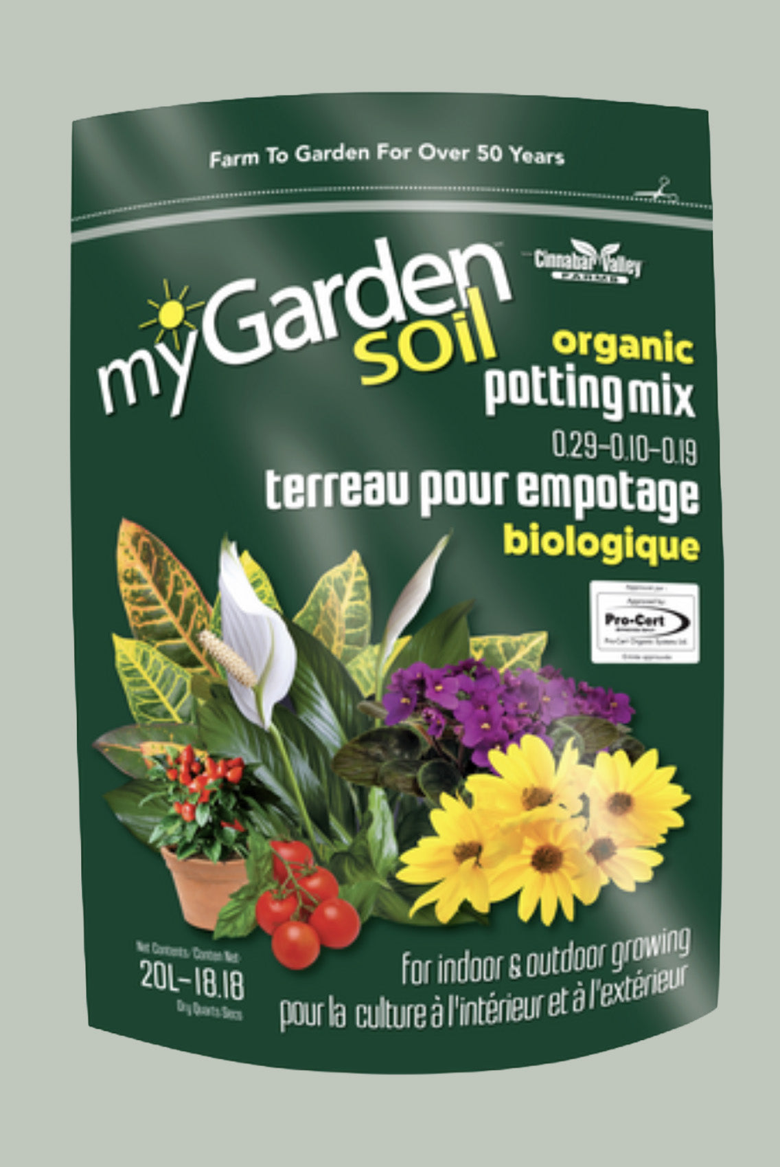 20L Organic Potting Soil